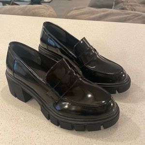 Black Loafers trendy!!